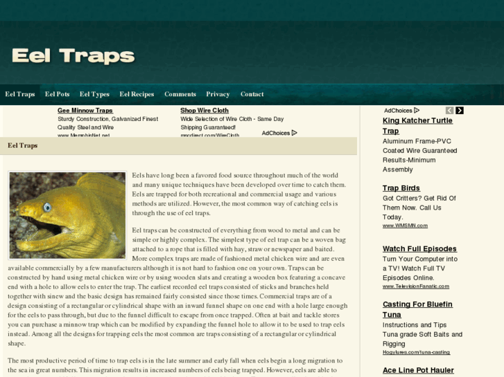 www.eeltraps.com
