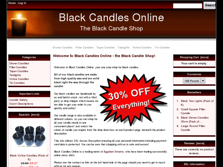 www.black-candles.co.uk