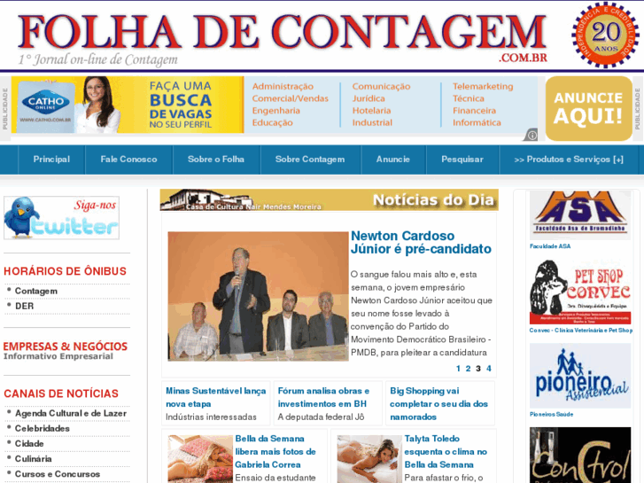 www.folhadecontagem.com.br