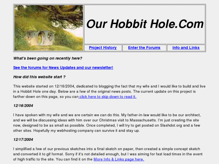 www.ourhobbithole.com