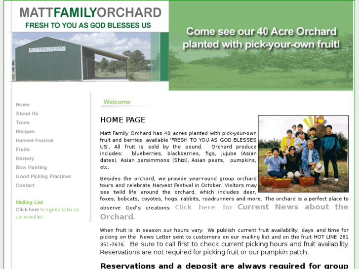 www.mattfamilyorchard.com