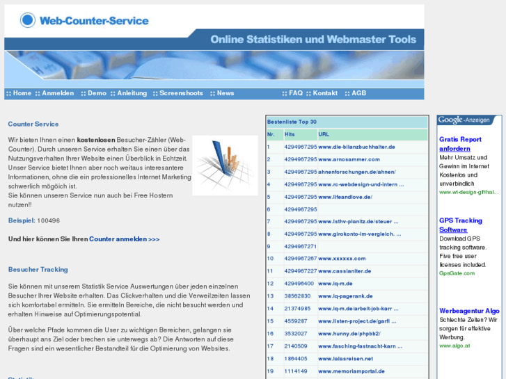 www.web-counter-service.de