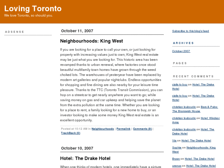 www.lovingtoronto.com