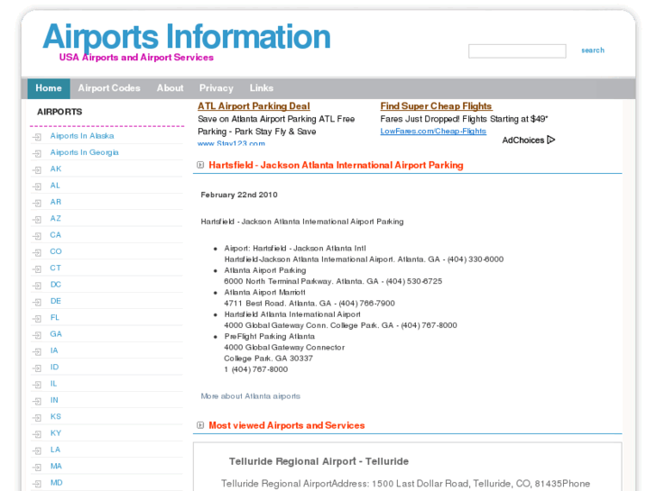 www.airports-information.com