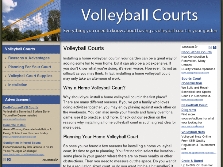 www.volleyballcourts.co.uk