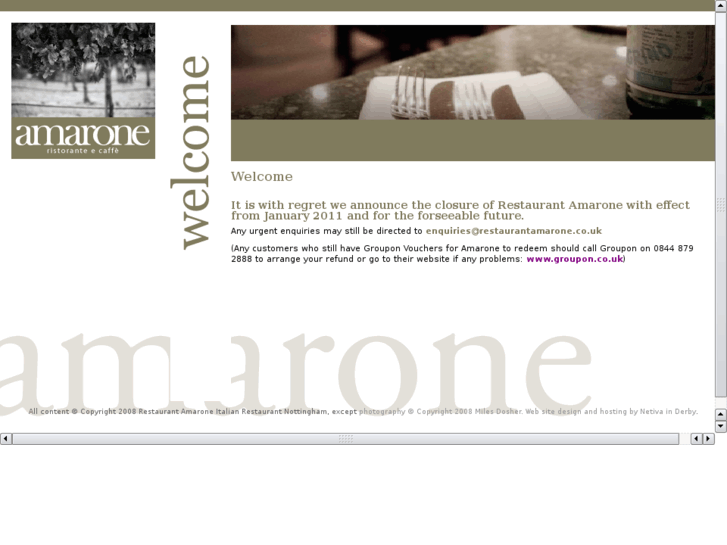www.restaurantamarone.com
