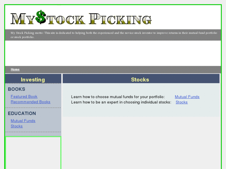 www.mystockpicking.com