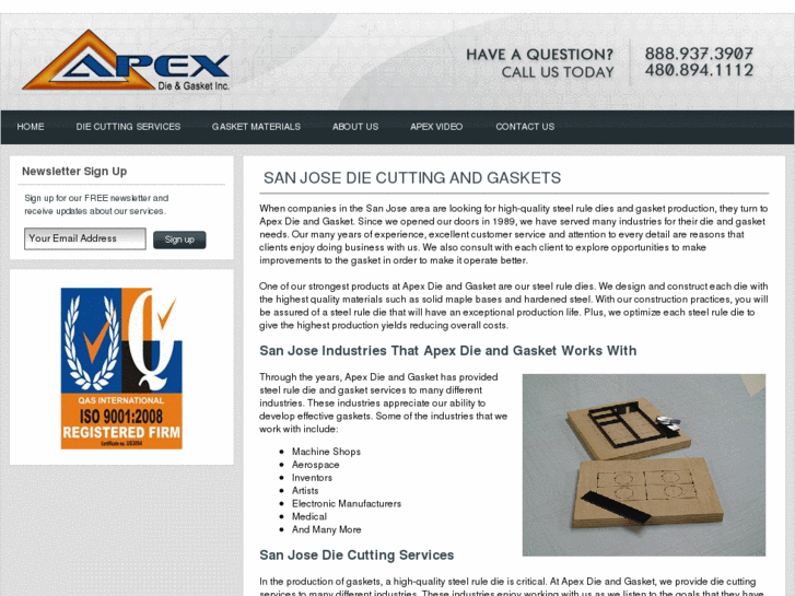 www.sanjosediecuttingandgasket.com