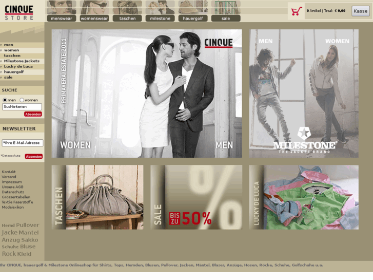 www.cinquestore.de