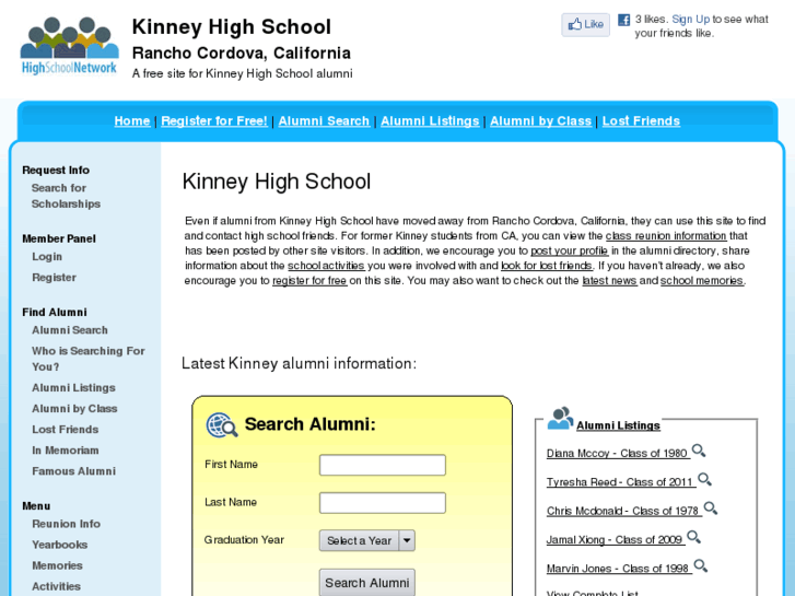 www.kinneyhighschool.com