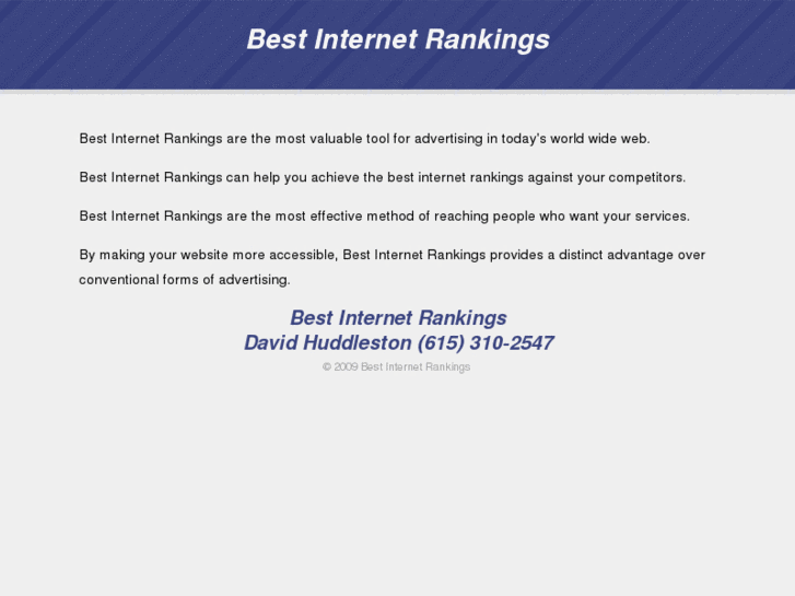 www.bestinternetrankings.org