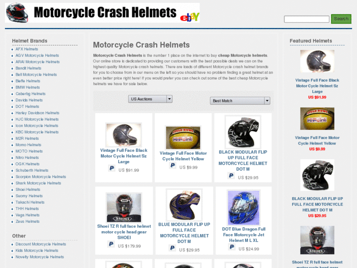 www.motorcyclecrashhelmets.org