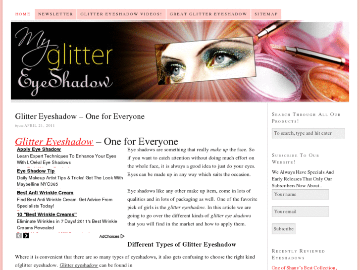 www.myglittereyeshadow.com