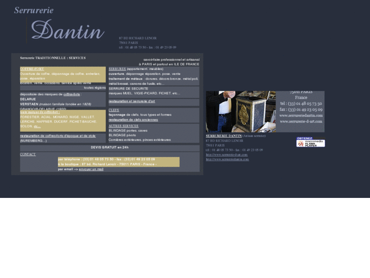 www.serrureriedantin.com