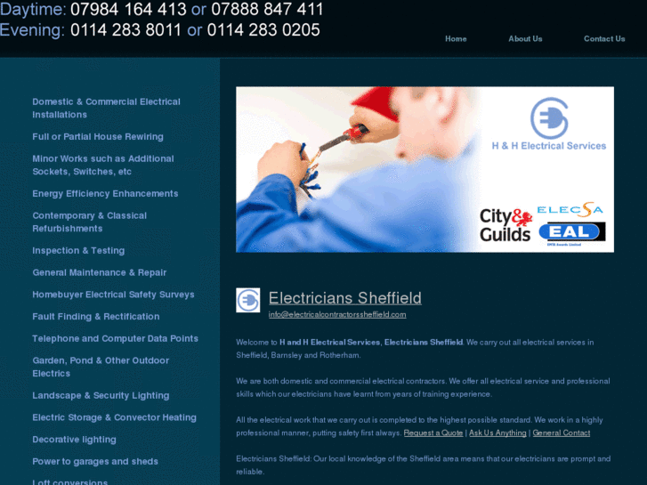 www.electricalcontractorssheffield.com
