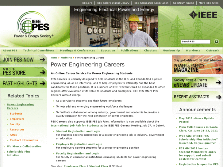 www.pes-careers.org