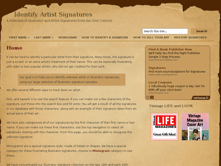 www.identifyartistsignatures.com