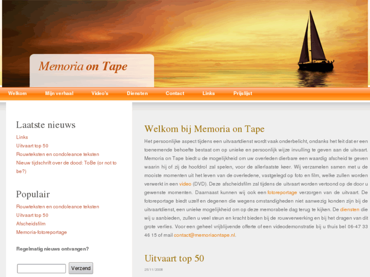 www.memoriaontape.nl