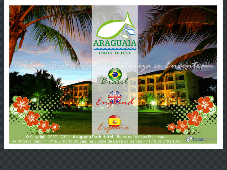 www.araguaiaparkhotel.com.br