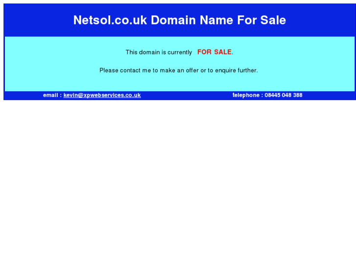 www.netsol.co.uk