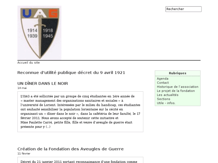 www.aveuglesdeguerre.org