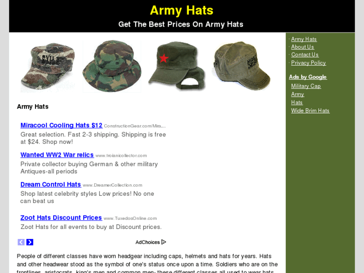 www.armyhats.org