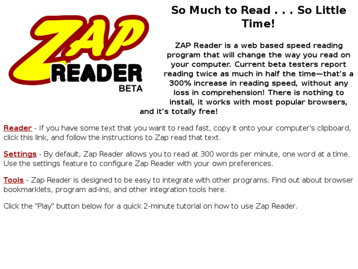 www.zapreader.com