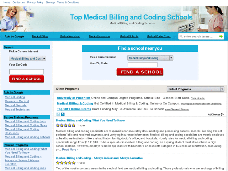 www.topmedicalbillingandcodingschools.net