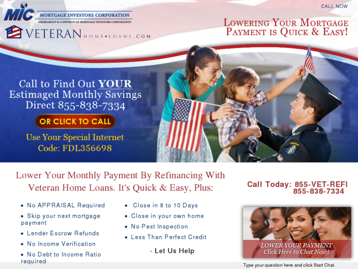 www.veteranhomeloans.com