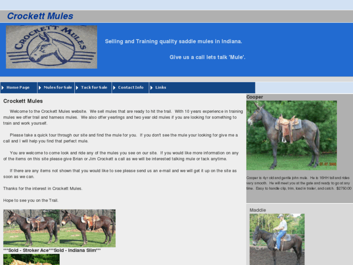 www.crockettmules.com