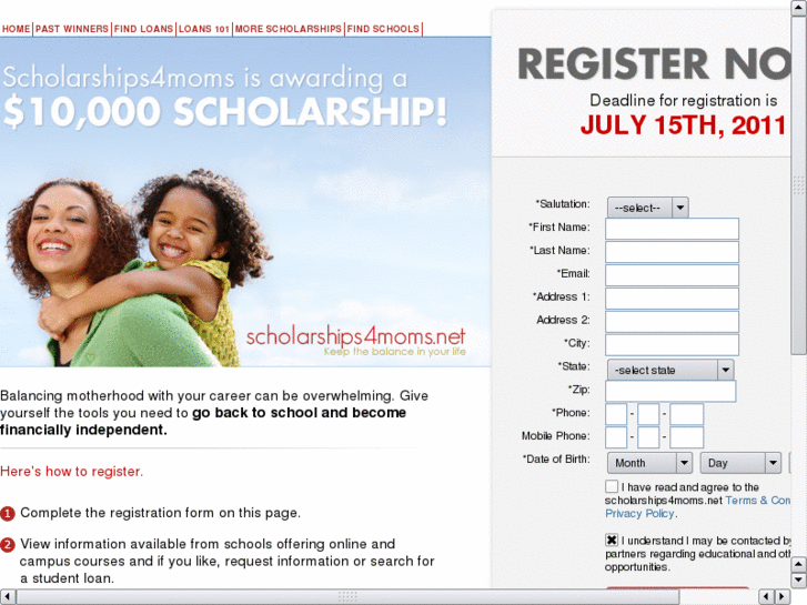 www.motherscholarships.com