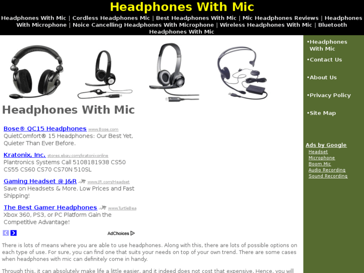 www.headphoneswithmic.net