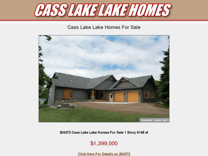 www.casslakelakehomes.com