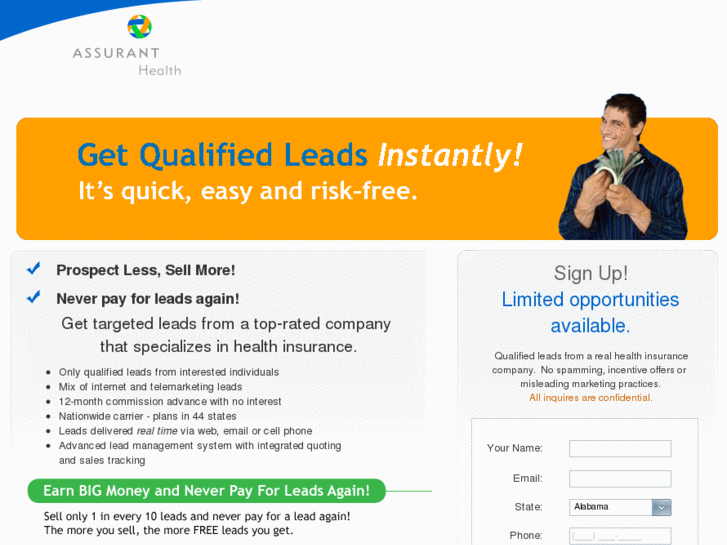 www.assuranthealthfreeleads.com