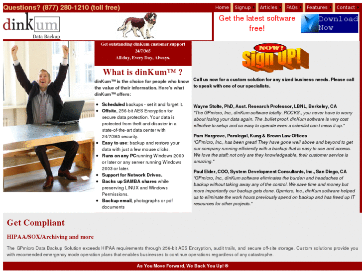 www.dinkumbackup.com