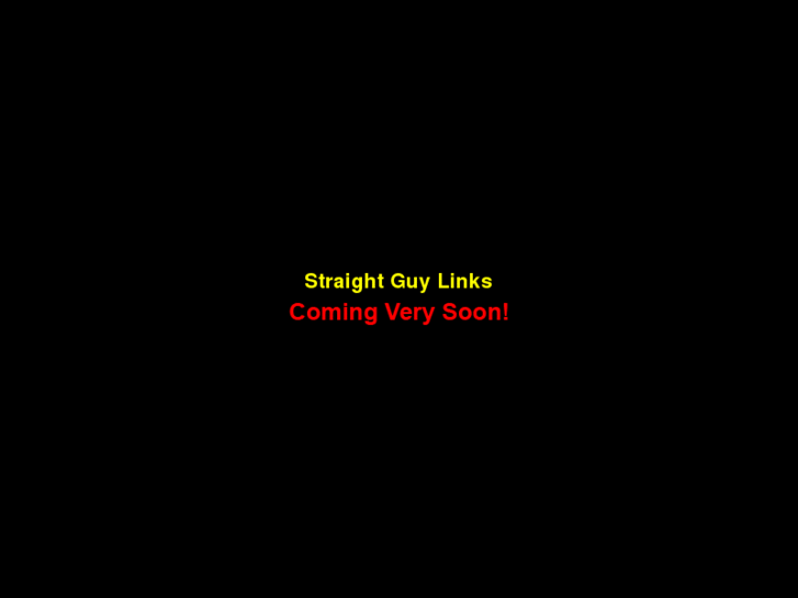 www.straightguylinks.com