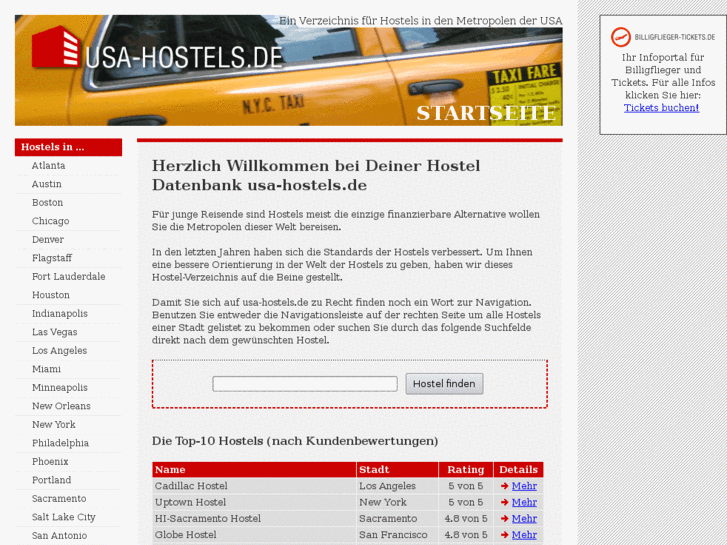 www.usa-hostels.de