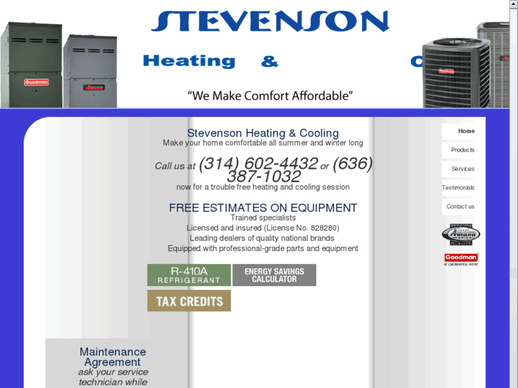 www.stevensonheatingandcooling.com