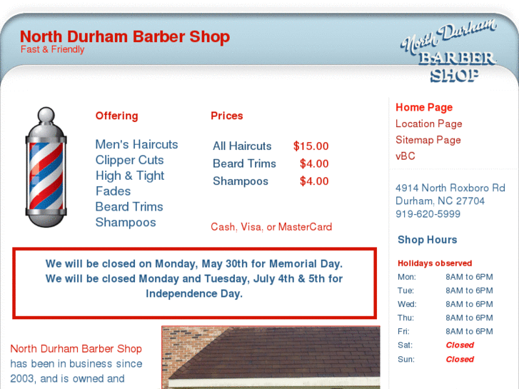 www.northdurhambarbershop.com