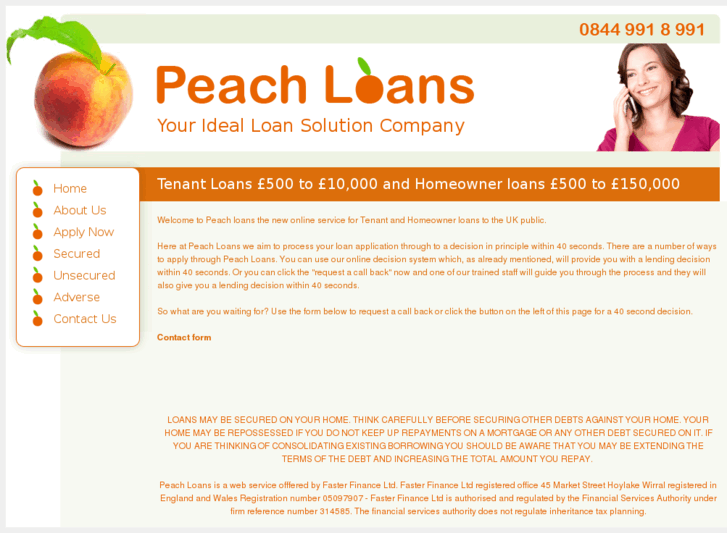 www.peachloans.co.uk