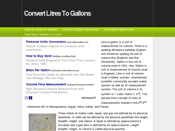 www.convertlitrestogallons.com