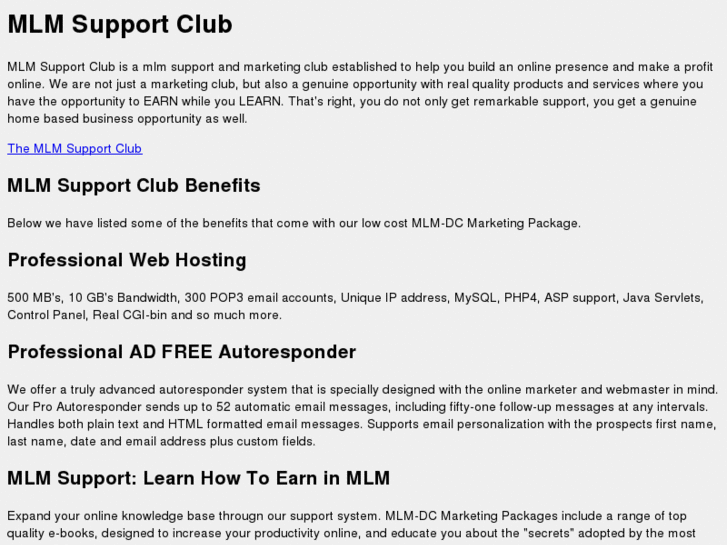 www.mlm-support.com