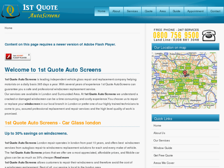 www.1stquoteautoscreens.co.uk