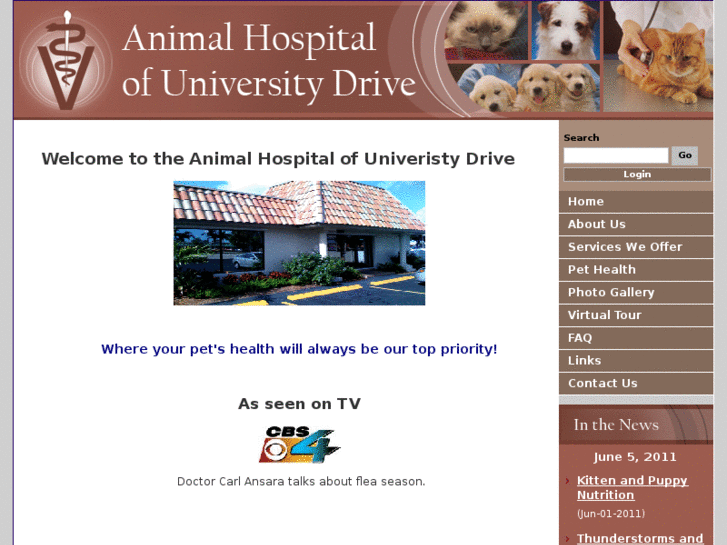 www.animalhospitalofuniversitydrive.com