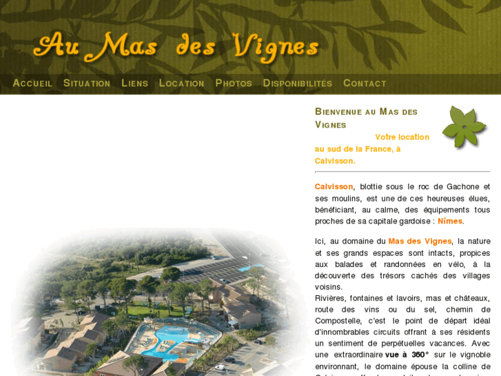 www.aumasdesvignes.com