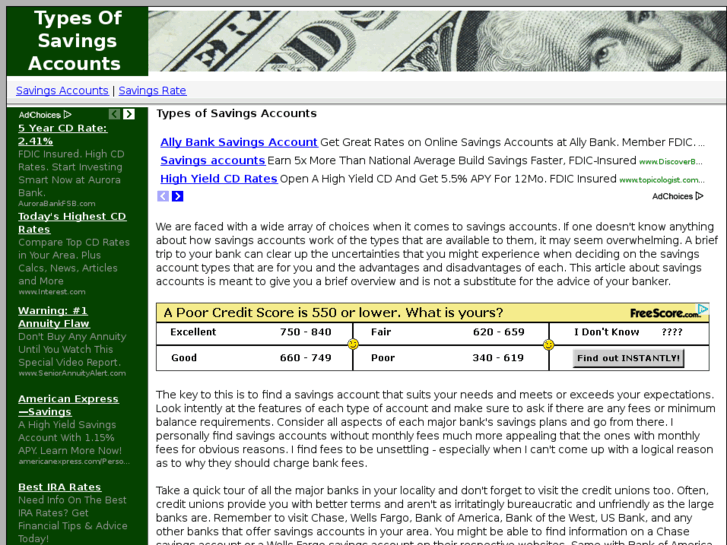 www.typesofsavingsaccounts.com