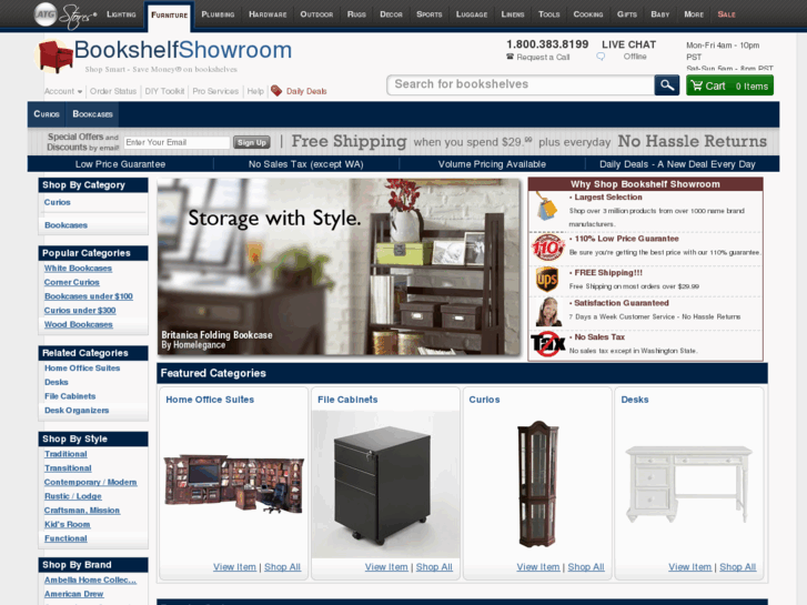 www.bookshelfshowroom.com