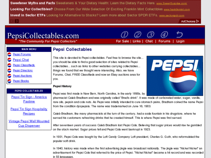 www.pepsicollectables.com