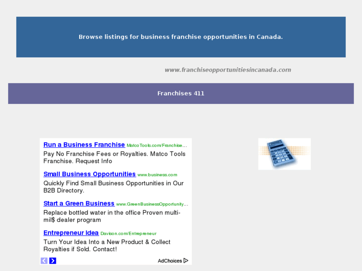 www.franchises411.com