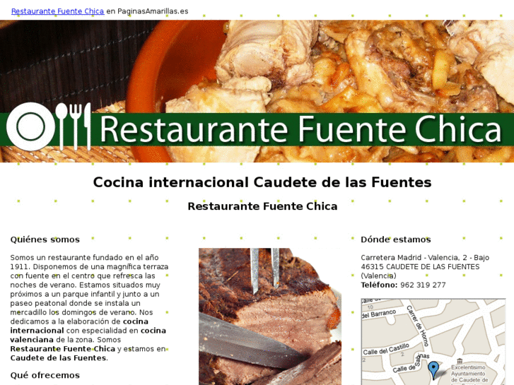 www.restaurantefuentechica.com